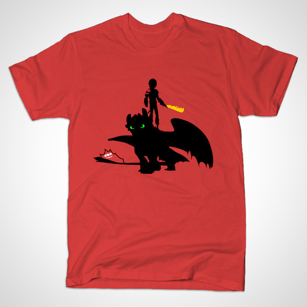 how to train a dragon t shirt