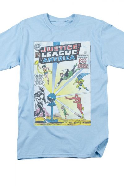 Shirt S Sons of Gotham JLA #1 Cover Adult Ringer T 