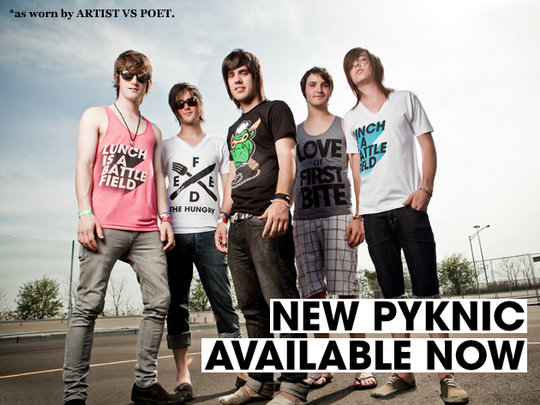 Pyknic's New Summer Threads!