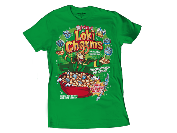 loki charms t-shirt