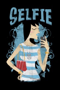 SELFIE-tshirt-Black-200x300