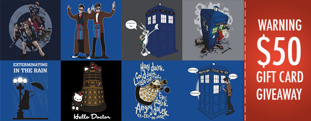 doctor who t-shirts