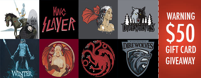 game of thrones t-shirts