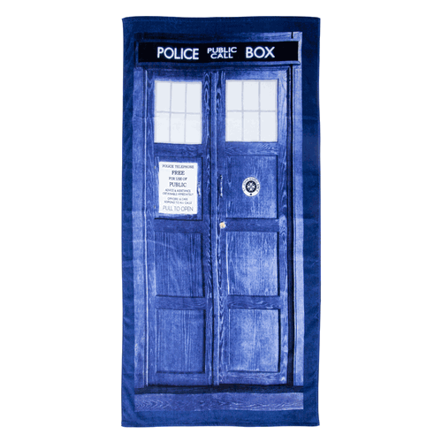 doctor who towel