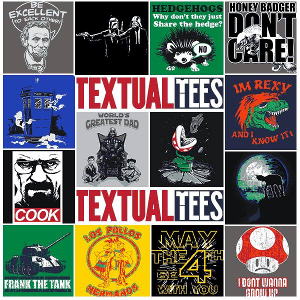 textual tees giveaway