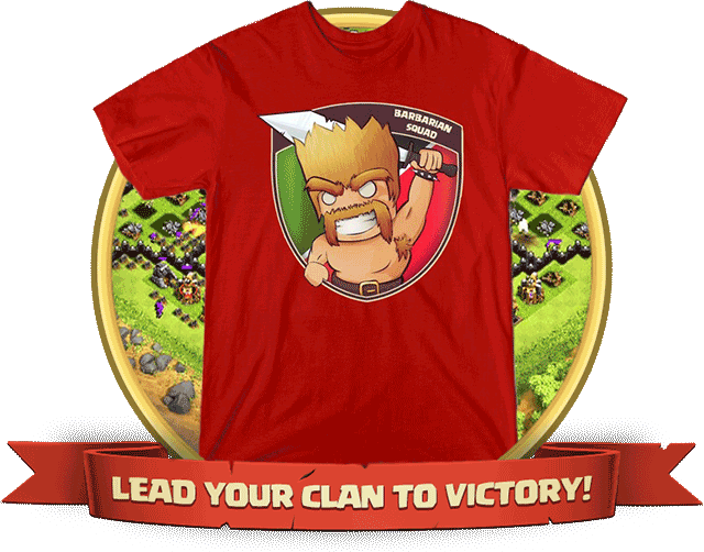 clash of clans t-shirts