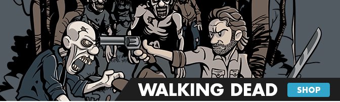 walking dead tees