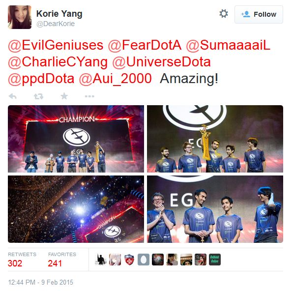 DotA 2 Asian Championship evil geniuses