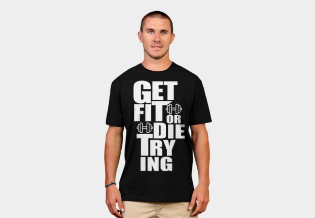 Motivational Bodybuilding T-shirts get fit