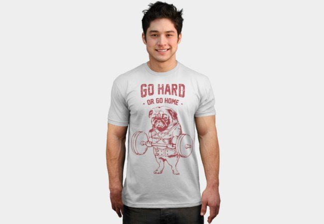 Motivational Bodybuilding T-shirts go hard