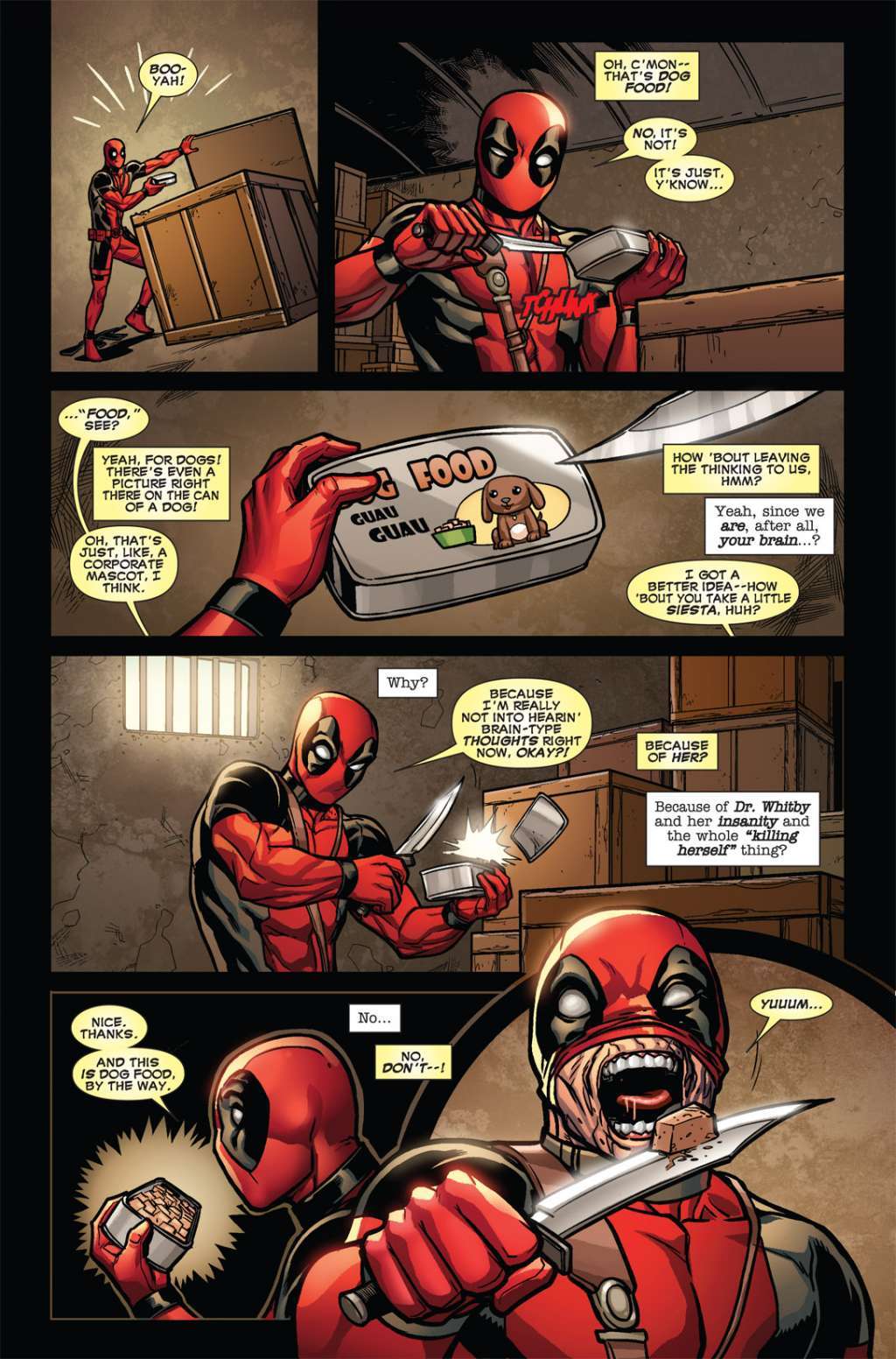 Funniest Deadpool Comics Moments Teehuntercom