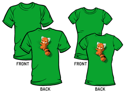 Red-panda-on-your-bacl-shirts_large