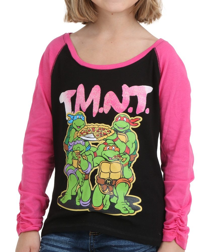 teenage-mutant-ninja-turtles-pizza-girls-raglan-shirt