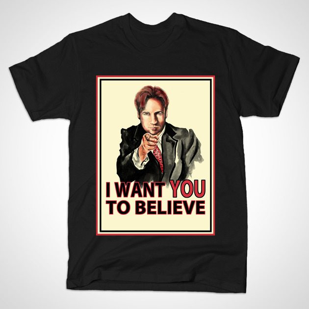 x-files t-shirts you