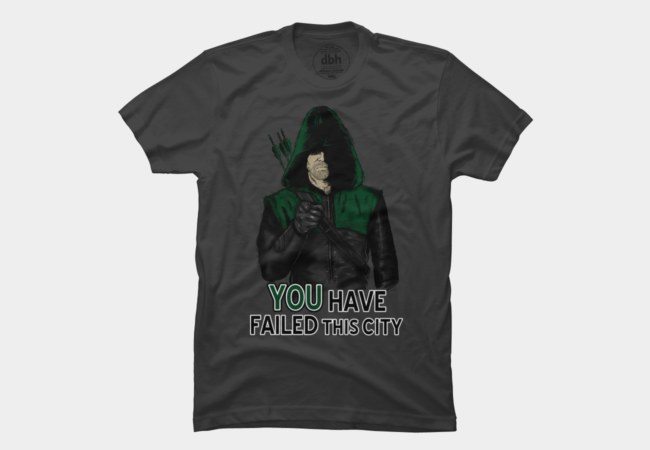 failed arrow t-shirts