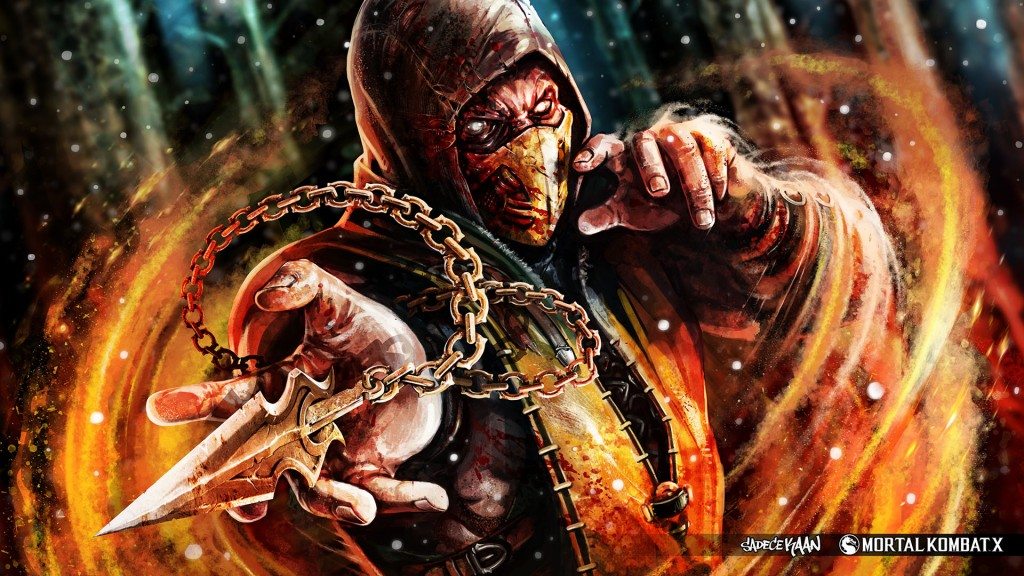 mortal-kombat-x-wallpaper-scorpion mortal kombat t-shirts