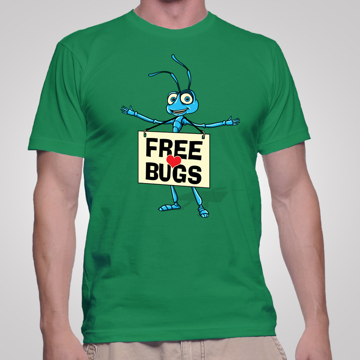 FREE BUGS_IRISH GREEN_guy_mock up