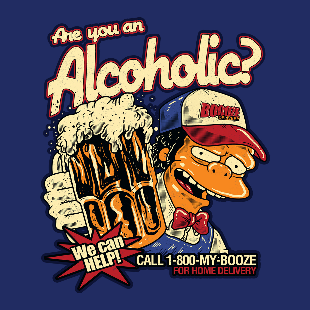 alcoholic_royal blue_shirt_design