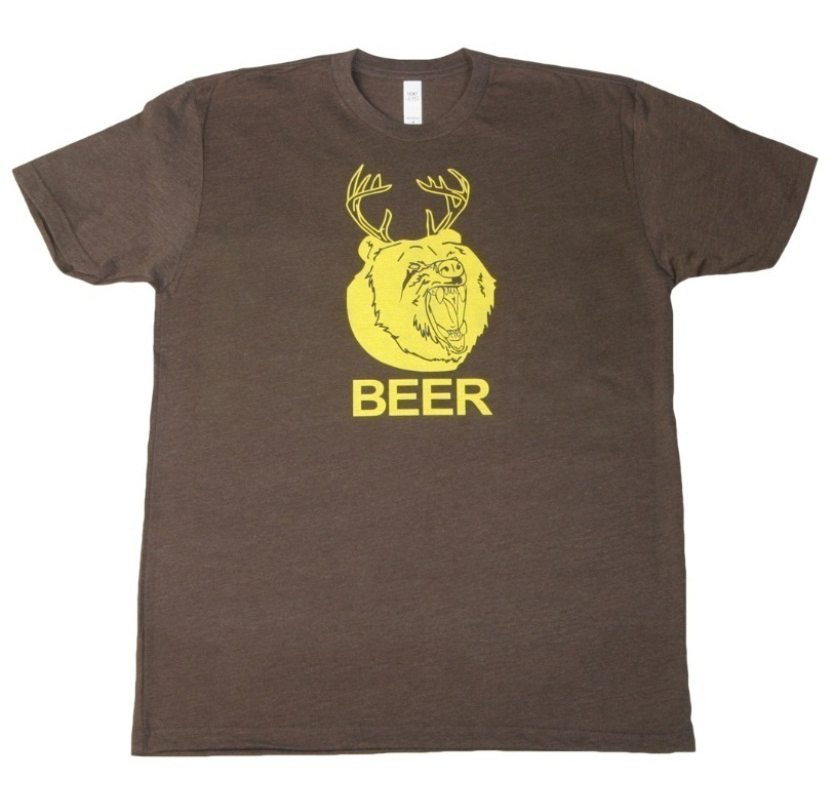 brown-beer-tshirt-front