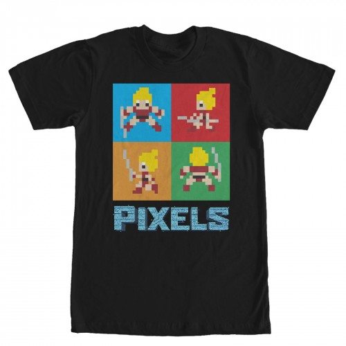 lady lisa officially licensed Pixels t-shirts