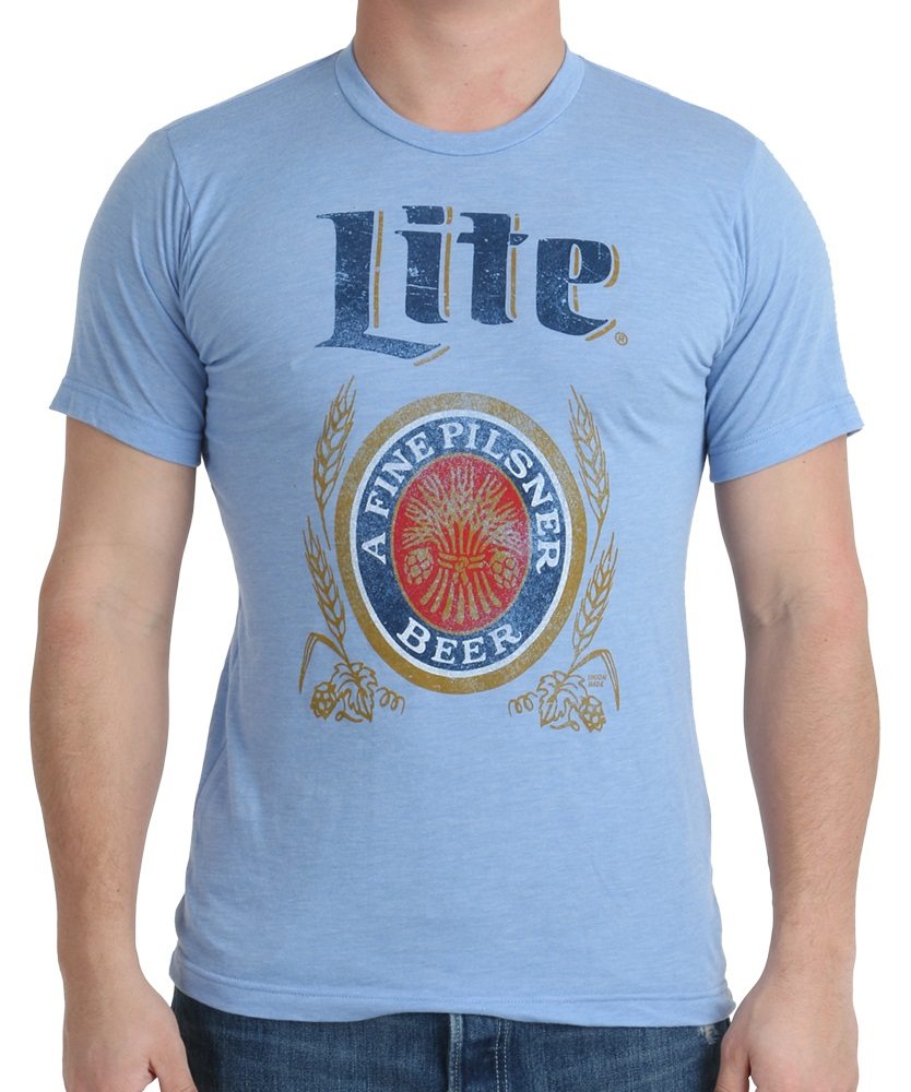 miller-lite-heather-blue-t-shirt