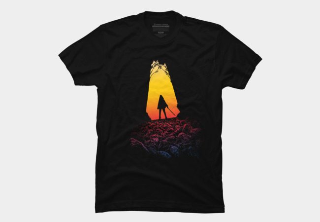 red2 fear the walking dead t-shirts