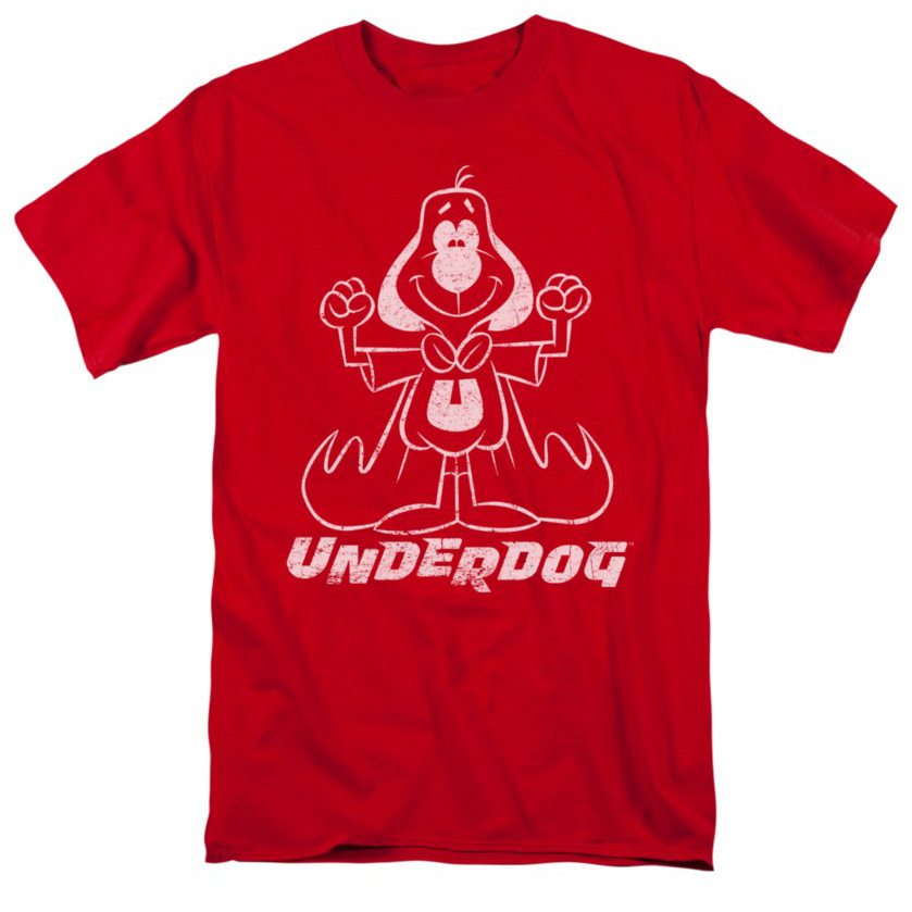 underdog-outline-under-adult-t-shirt-cc4