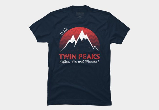 Twin Peaks T-shirts – Coffee, Pie and Murder - TeeHunter.com