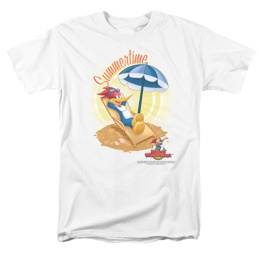 woody-woodpecker-summertime-adult-t-shirt-c58