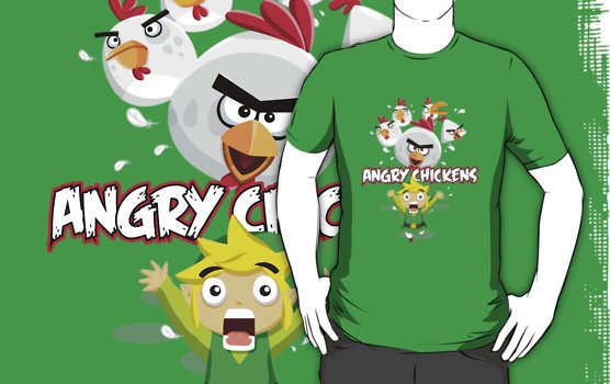 angry chickens