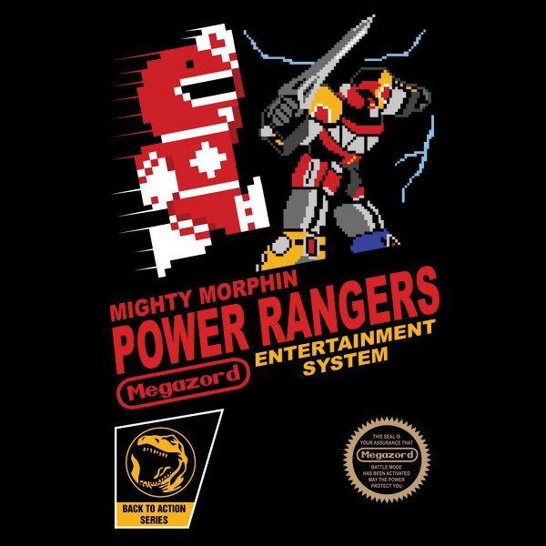 8-bit-Power-Rangers