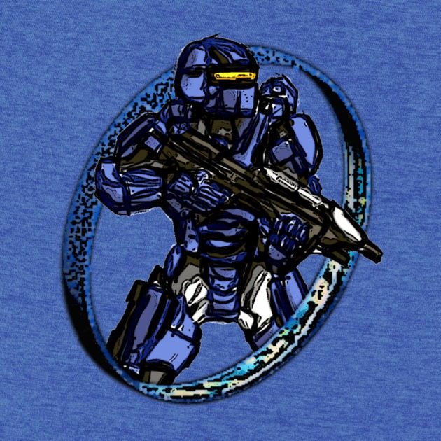 blue spartan