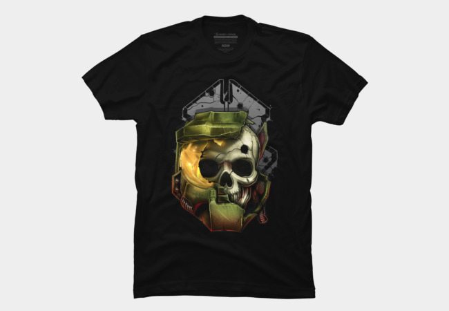 halo t-shirts death spartan2