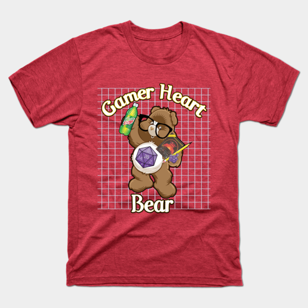 gamer heart bear2