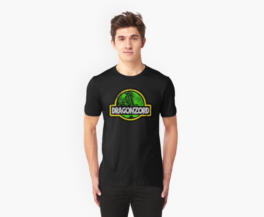 Power Rangers t-shirts jurassic power ramgers