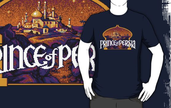 Prince of Persia t-shirts prince of persia pixels