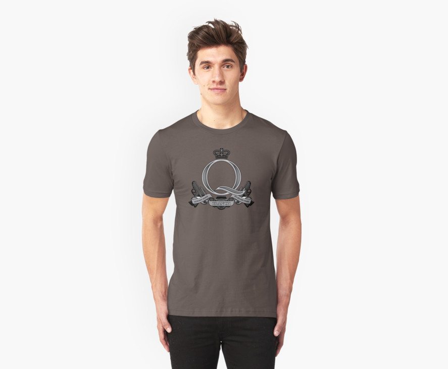 James Bond t-shirts q branch