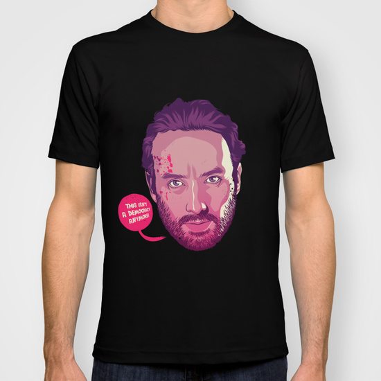 rick grimes t shirt