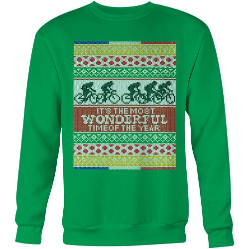 TDF Holiday Sweater -- Biking Shirt