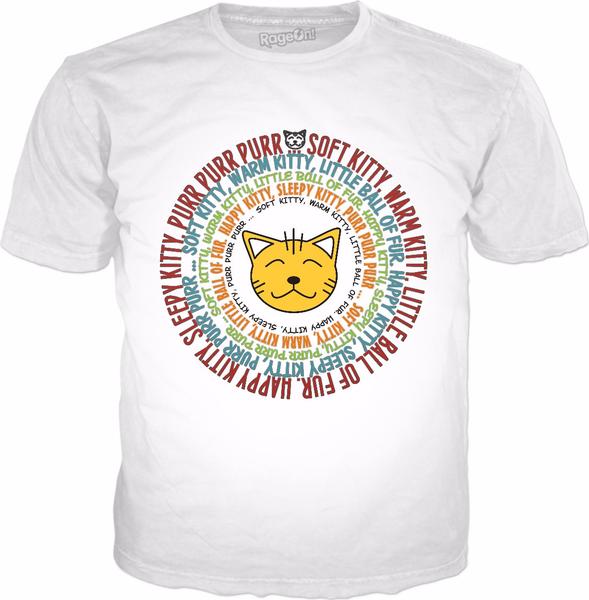 Very Pretty Soft Kitty Song In A Circle T Shirt Teehunter Com