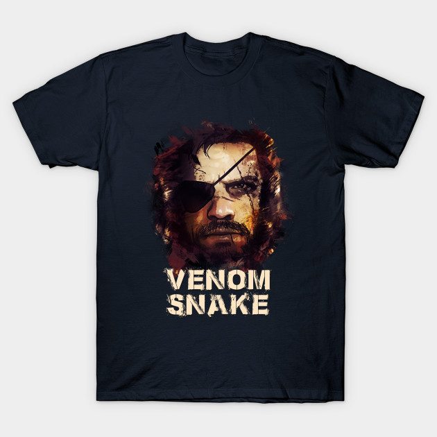 Venom Snake Big Boss Metal Gear Solid T Shirt Teehunter Com