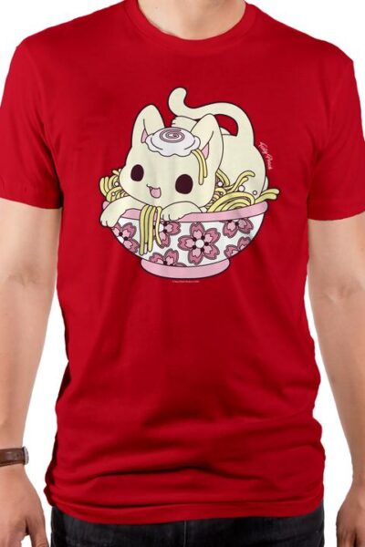 RAMEN CAT MEN’S T-SHIRT