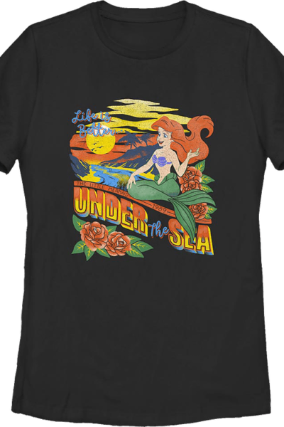 Womens Life is Better Under the Sea Little Mermaid