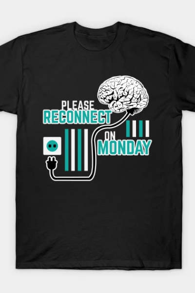 Please Reconnect on Monday T-Shirt