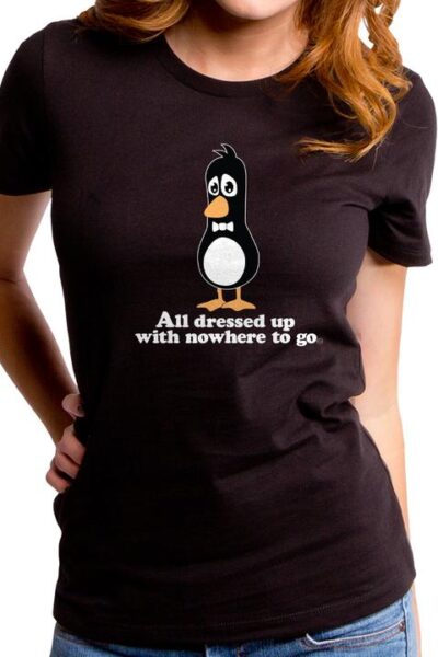 ALL DRESSED UP WOMEN’S T-SHIRT