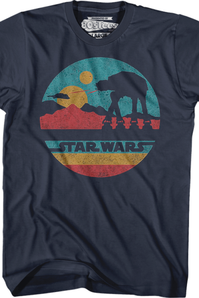 AT-AT Silhouette Star Wars T-Shirt