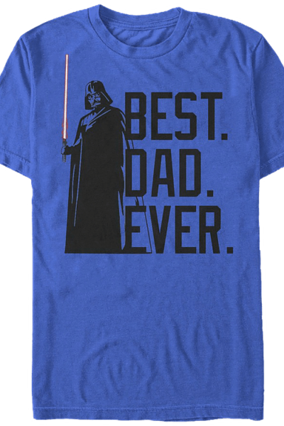 Best Dad Ever Star Wars T-Shirt