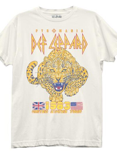 DEF LEPPARD TOUR 1983 CAT BEST BOYFRIEND T-SHIRT