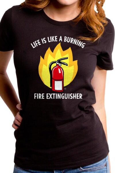 FIRE EXTINGUISHER WOMEN’S T-SHIRT