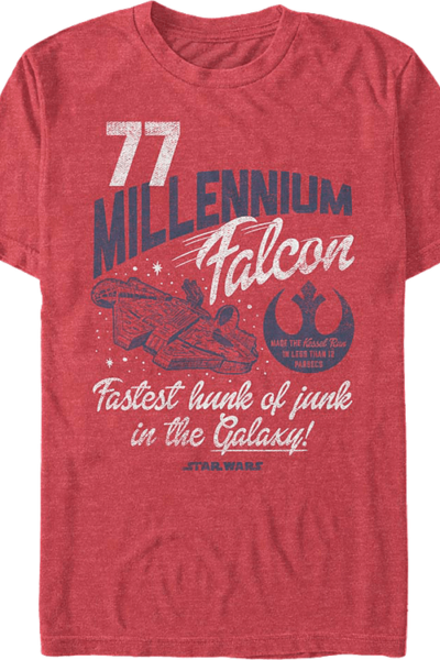Fastest Hunk Of Junk In The Galaxy Star Wars T-Shirt